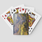 Sicht auf Stalheim in Norwegen Spielkarten (Rückseite)