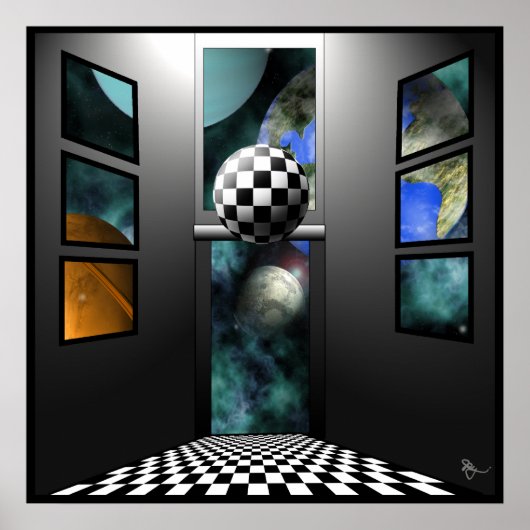 Sicht auf Surrealismus Poster (Vorne)