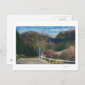 Sicht auf Tuckermans Ravine Postkarte (Vorne/Hinten)