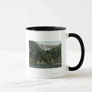 Sicht auf Tuckermans Ravine, Washington Tasse