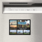 Sicht auf Tybee Island, Georgien Magnet (In Situ (Geschirrspüler))