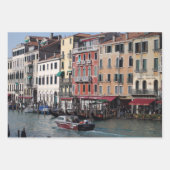 Sicht auf Venedig, Italien Geschenkpapier Set (Vorderseite 3)
