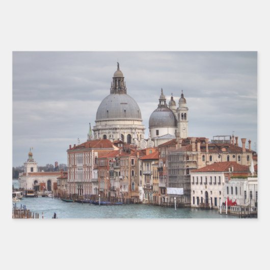 Sicht auf Venedig, Italien Geschenkpapier Set (Vorderseite 2)