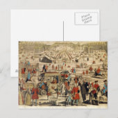 Sicht auf Versailles Postkarte (Vorne/Hinten)