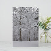 Sicht auf Wälder Briefpapier (Stehend Vorderseite)