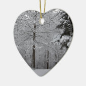 Sicht auf Wälder Keramikornament (Links)