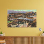 Sicht auf Zedernausbrüche Leinwanddruck (Insitu (Wohnzimmer))