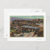 Sicht auf Zedernausbrüche Postkarte (Vorne/Hinten)