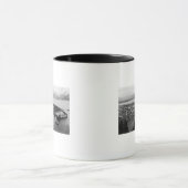 Sicht nach Süden, Alaska aus Luftbild Tasse (Zentrum)