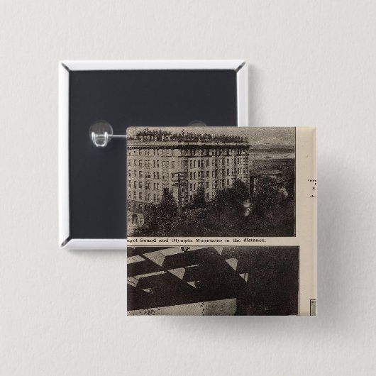 Sicht, Seattle Button (Vorne & Hinten)