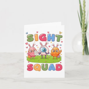 Sicht Squad Ostertag Optiker Hoppy Optiker Karte
