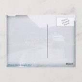 Sicht von Geiranger, Geirangerfjord, Norwegen Postkarte (Rückseite)