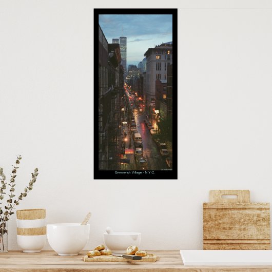 SICHT VON OBEN POSTER (Küche)