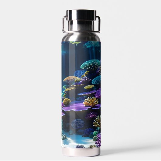 Sichtbar unter Meeresbildern Trinkflasche (Rückseite)