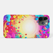 Sichtbare Abstrakte Farbexplosion Art Case-Mate iPhone Hülle (Rückseite (Horizontal))