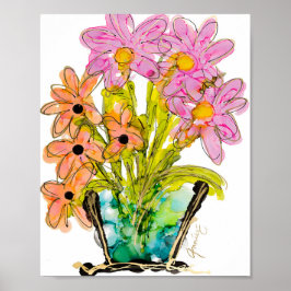 "Sichtbare Einblicke" Lovitude Soul Malerei Druck Poster