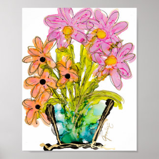 "Sichtbare Einblicke" Lovitude Soul Malerei Druck Poster