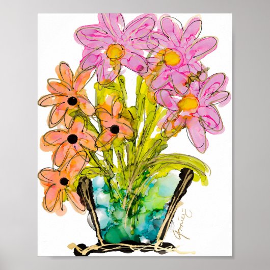 "Sichtbare Einblicke" Lovitude Soul Malerei Druck Poster (Vorne)