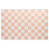 Sichtbare Quadrate pfirsich und weißes geometrisch Stoff (Fat Quarter (45,7 x 55,9 cm))