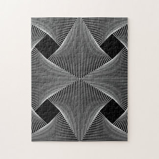 Sichtbare Vektorgrafik für optische Täuschung Puzzle