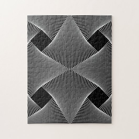 Sichtbare Vektorgrafik für optische Täuschung Puzzle (Vertikal)