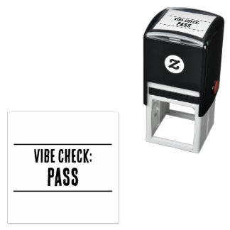 Sichtbarer Karo: PASS-Briefmarke Permastempel