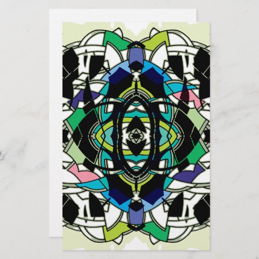 Sichtbares Design Briefpapier (Vorne/Hinten)