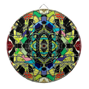 Sichtbares Design Dartscheibe