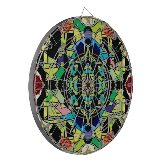 Sichtbares Design Dartscheibe (Vorderseite Links)