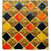 Sichtbares Design Duschvorhang (Vorderseite)