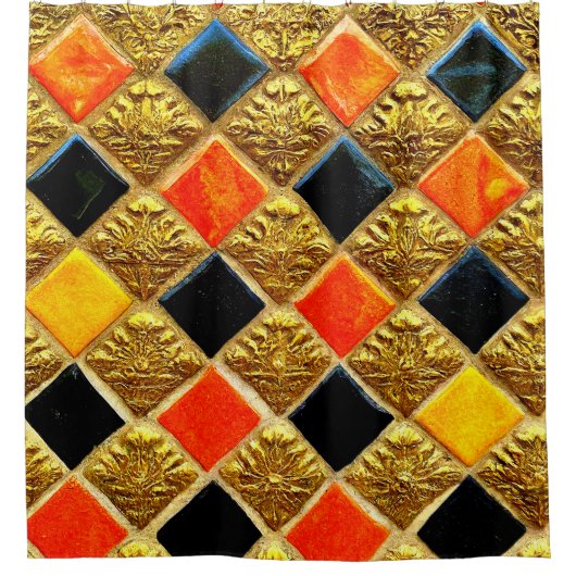 Sichtbares Design Duschvorhang (Vorderseite)