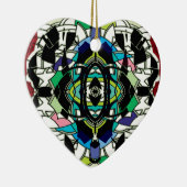 Sichtbares Design Keramikornament (Rechts)