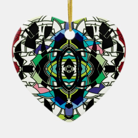 Sichtbares Design Keramikornament (Vorne)