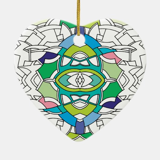 Sichtbares Design Keramikornament (Hinten)