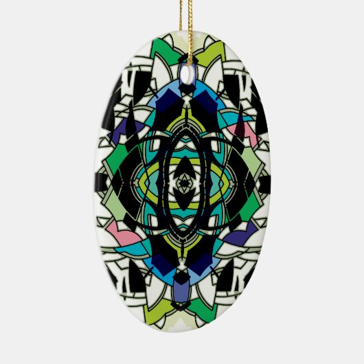 Sichtbares Design Keramikornament (Rechts)