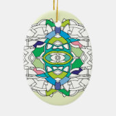 Sichtbares Design Keramikornament (Hinten)