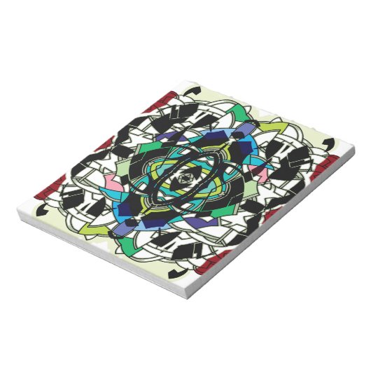 Sichtbares Design Notizblock (Rotiert)