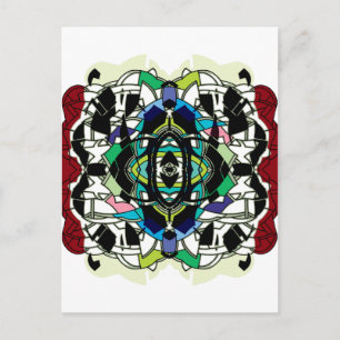 Sichtbares Design Postkarte