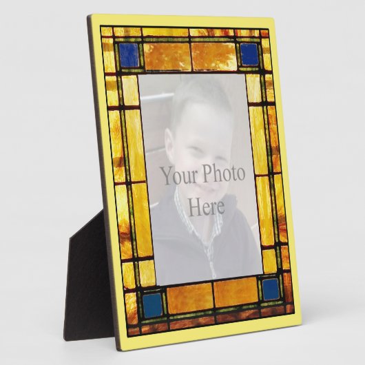 Sichtbares Foto-Display für festgeklemmtes Glas Fotoplatte (Seite)