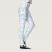 Sichtbares geometrisches Muster mit einem Verriege Leggings (Rechts)