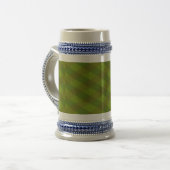 Sichtbares Kunstmuster Bierglas (Vorderseite Links)