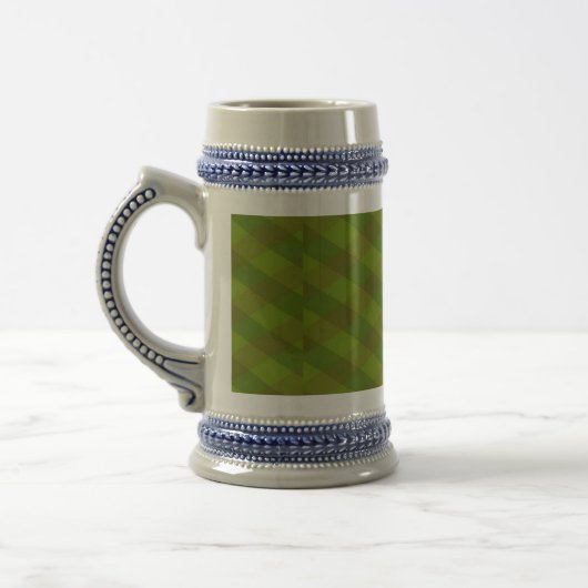 Sichtbares Kunstmuster Bierglas (Links)
