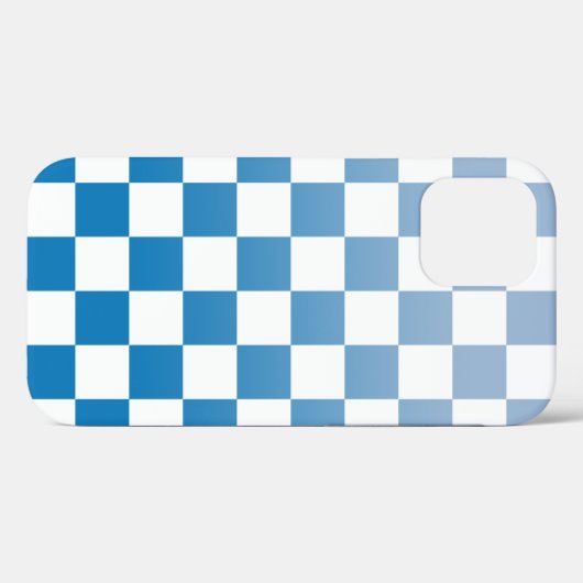 Sichtbares Licht in dunkelblaues Ombré-Muster Case-Mate iPhone Hülle (Rückseite (Horizontal))