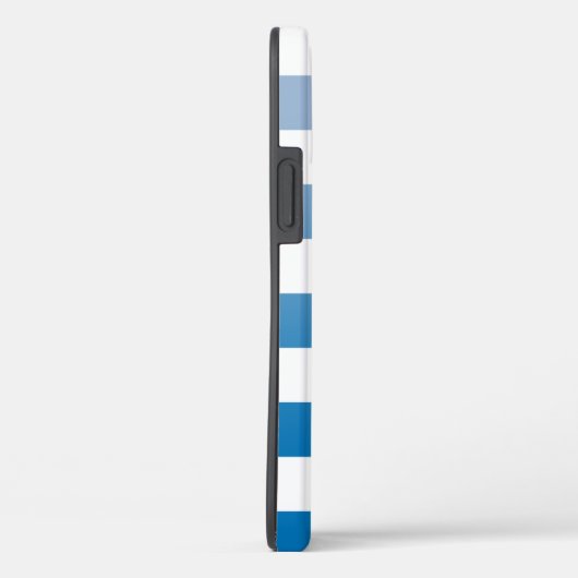 Sichtbares Licht in dunkelblaues Ombré-Muster Case-Mate iPhone Hülle (Rückseite / Rechts)