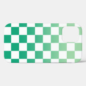 Sichtbares Licht in dunkelgrünes Ombré-Muster Case-Mate iPhone Hülle (Rückseite (Horizontal))