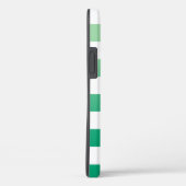 Sichtbares Licht in dunkelgrünes Ombré-Muster Case-Mate iPhone Hülle (Rückseite / Rechts)