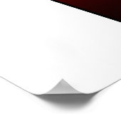 Sichtbares Lichtspektrum Poster (Ecke)