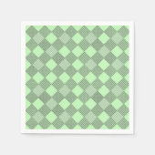 Sichtbares Muster 01 w Lgreen BG Serviette (Vorderseite)