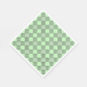 Sichtbares Muster 01 w Lgreen BG Serviette (Ecke)