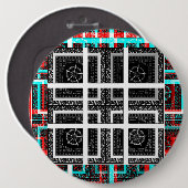 Sichtbares Muster - Art Print Button (Vorne & Hinten)